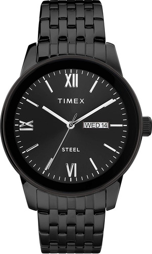 Timex Reloj Clásico De Pulsera De Acero Inoxidable De 1.61.