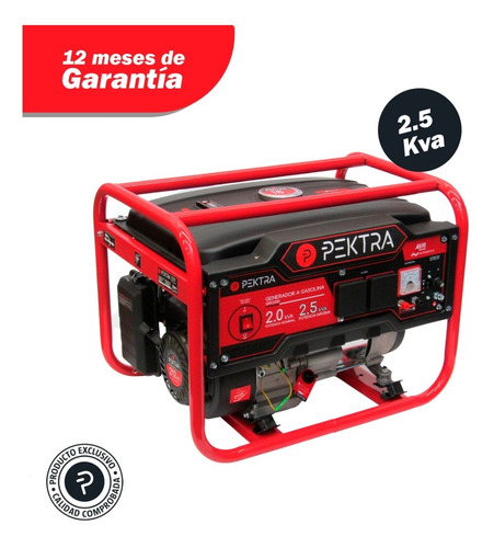 Imagen 2 de 10 de Grupo Electrogeno Generador Pektra 2.2kva 5.5 Hp Nafta