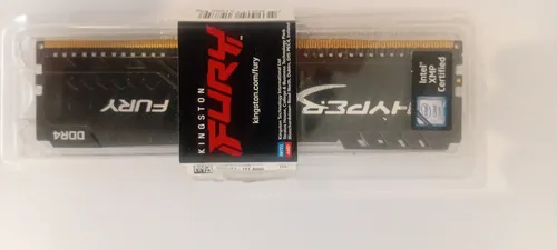 Memoria Ram Fury Ddr4 Gamer Color Negro 8gb (Usado)