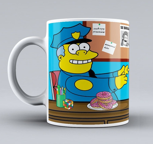 Taza Sublimada Gorgory, Maquina De Escribir Invisible