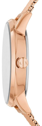 Reloj Pulsera Mujer Ax Armani Exchange Ax7121 Oro Rosado
