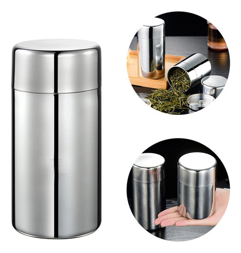 Recipiente De Té De Café De 550ml Los 7.5x14.5cm Plata