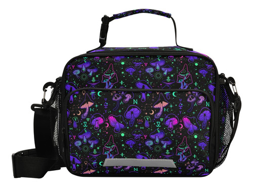 Glaphy Magic Hongos Luna Estrellas Brujo Boho Bolsa Rfx7a