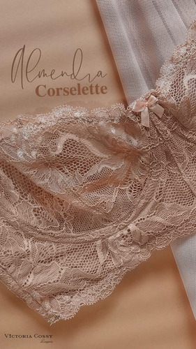 Corselette Victoria Cossy De Puntilla. Cod.: 120