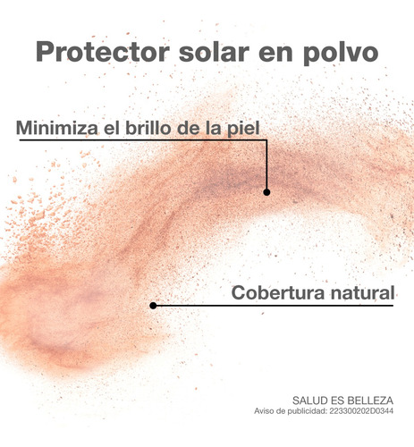 Protector Solar En Polvo Con Brocha Fotosun Fps 50+ 3 Pack