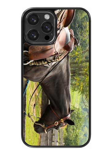 Funda Diseño Para Huawei Perfil De Caballos  #6