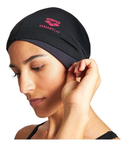 Imagen 5 de 8 de Gorra Natación Pileta Arena Smart Cap P/ Pelo Largo Poliamid