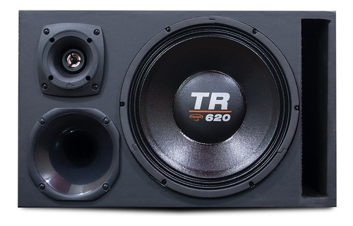 Caixa Trio Falante 12 Woofer Triton Tr620 Corneta Tweeter