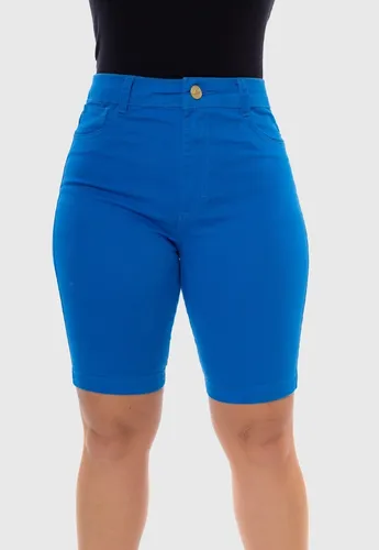 Bermuda Brim Feminina Colorida MercadoLivre