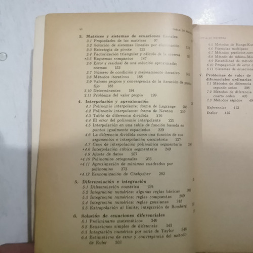 Análsis Numérico S. D. Conte, Carl De Boor. 2a Edición. (Usado)