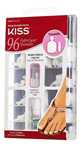 Productos De Beso 96 Uñas De La Cubierta Completa, 0.2 Libra