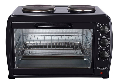 Horno Electrico Axel 45 L Doble Anafe Grill Parrilla Conveci