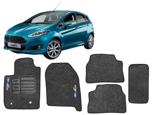 Tapete Carpete New Fiesta 4 Peças