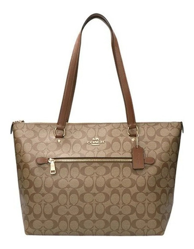 Bolsa Gallery Tote Coach Mujer F79609 Ime74 Miel