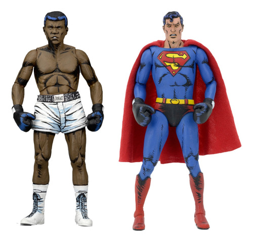 Neca Dc Comics Superman Vs Muhammad Ali 