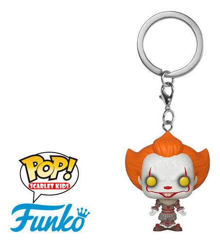 Funko Pop Pennywise 875 + Llavero Open Arms It Outlet Orig