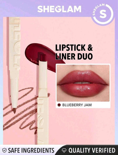 Sheglam Dúo De Lápiz Labial Y Delineador
