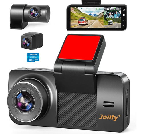 Camara Tablero 4k 3 Canal Parte Delantera Trasera Gps