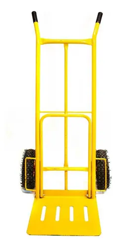 Carro De Carga Reforzado Color Naranja Lh-614