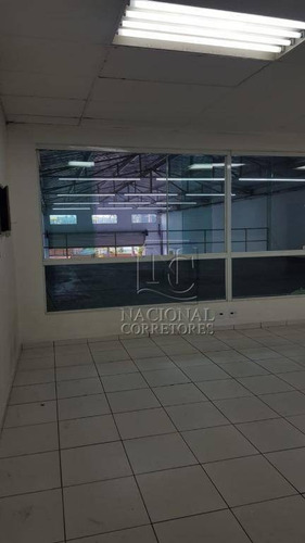 Galpão Para Alugar, 320 M² Por R$ 8.500,00/mês - Vila Príncipe De Gales - Santo André/sp - Ga0741