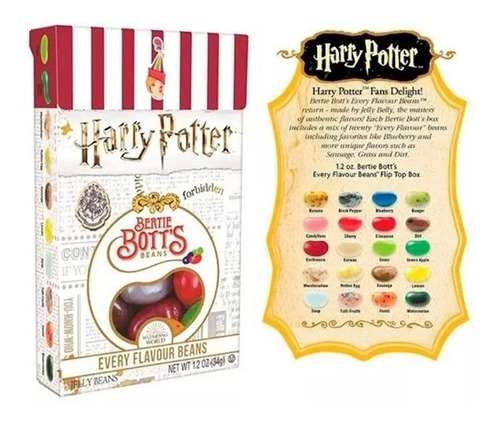 Harry Potter Bertie Botts 20 Sabores Asquerosos Originales