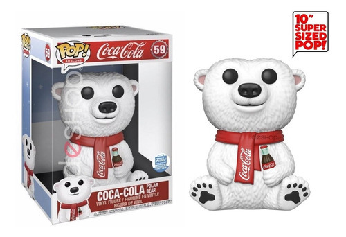 Funko Pop Coca Cola Polar Bear 10 Pulgadas Funko Shop Origin