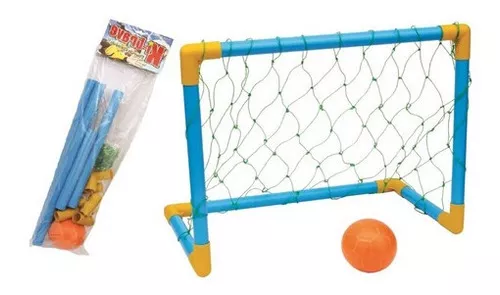 Mini Trave Golzinho Gol Brinquedo Para Jogar Futebol Infantil