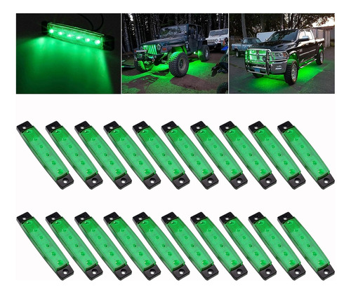 Luces Laterales De Marcador Led Para Camión 12v/24v