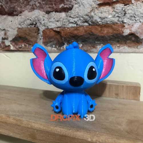 Figura Stitch Y Ángel - Impresión 3d