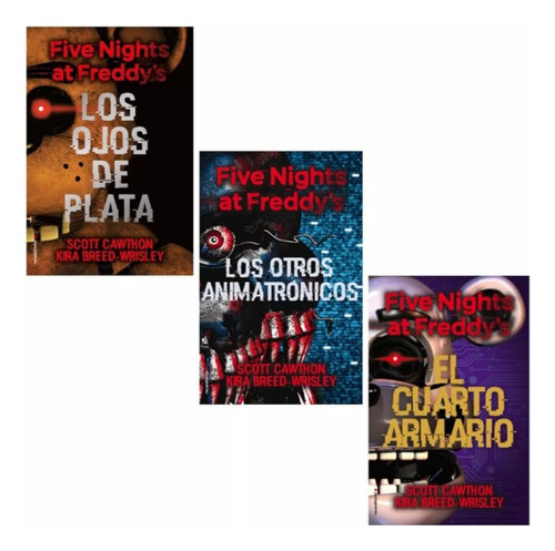 Five Nights Los Ojos De Plata+los Otros A+el Cuarto Armario