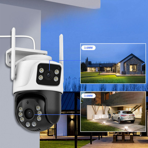 Câmera De Segurança Wi-fi Smart Dual Câmera Ipc-i100 Ip