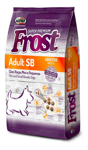 Frost Adulto Raza Pequeña 14kg Con Toalla