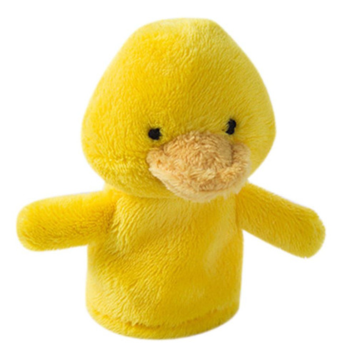 Fantoches De Dedo De Animais Dos Desenhos Pato Amarelo
