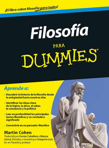 Filosofía Para Dummies - Martin Cohen