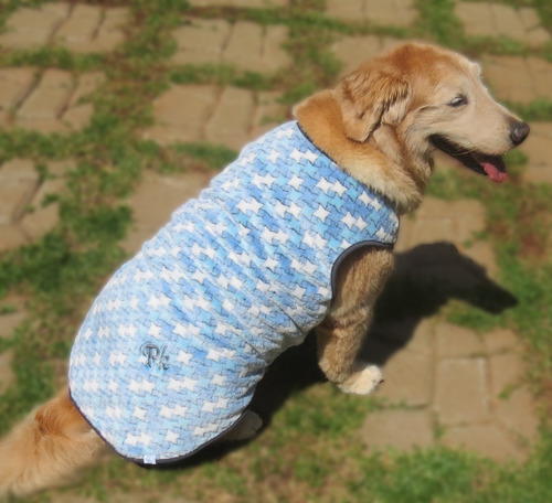 Imagem 4 de 7 de Roupa Cachorro Grande /medio De Malha Quente Frio E Inverno