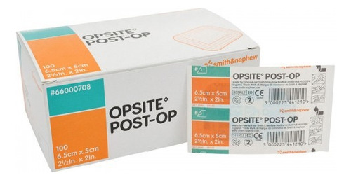Opsite Post-op 6.5x5cm (caja 100) Color Nude