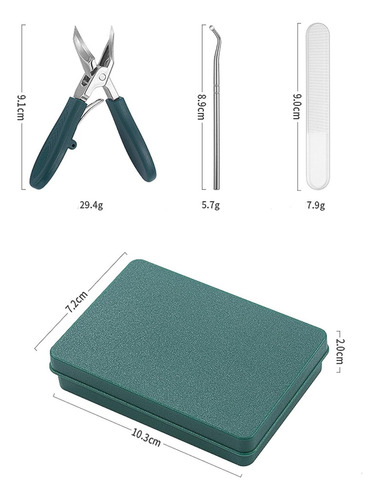 Cortauñas Eagle Beak, Tres Juegos De Cortaúñas Biselados