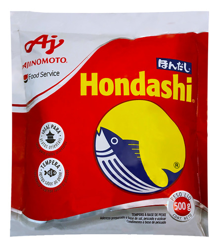 Hondashi 500g (tempero A Base De Peixe Bonito) - Ajinomoto