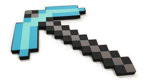 Imagen 1 de 5 de Pico Minecraft Juguete Rigido De Foam Seguro Inofensivo