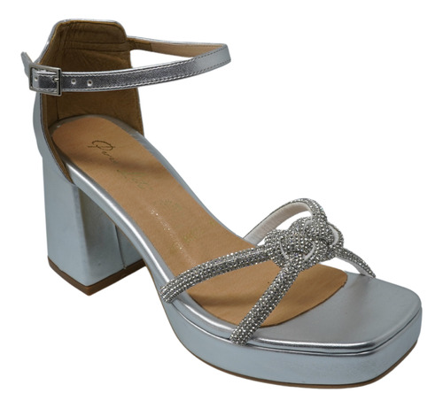 Sandalia De Tacon Casual Zapatos Mujer Perez Lete 46872