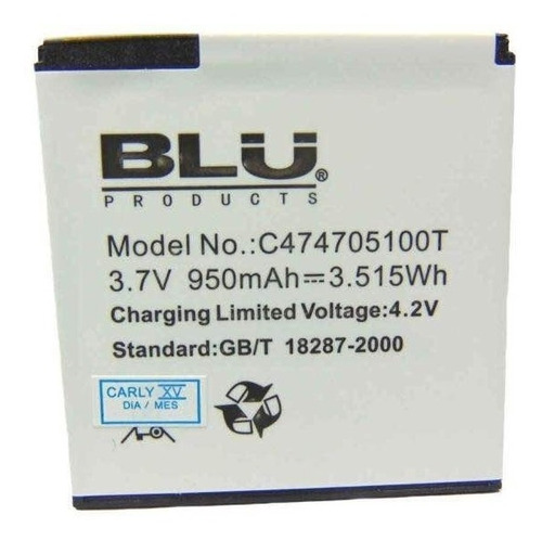 Bateria Blu D140 Dash Jr 5100t