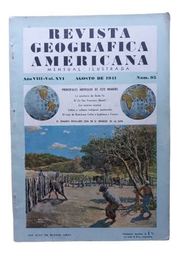 Revista Geográfica Americana Agosto 1941 N° 95