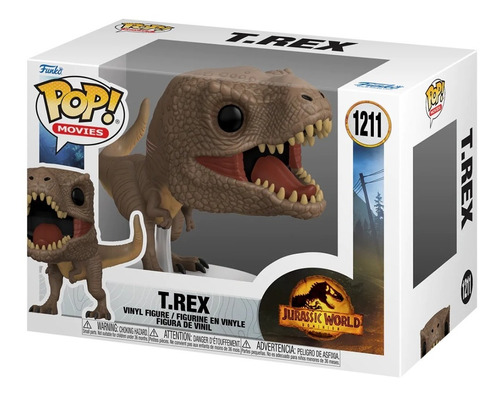 Funko Pop Jurassic World: T Rex - Tyrannosaurus Rex #1211