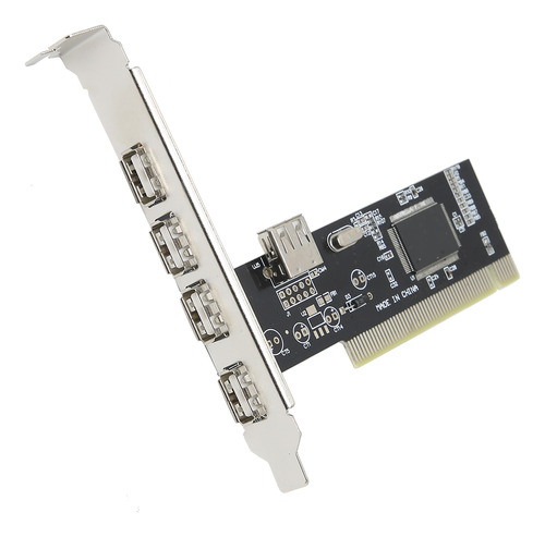 Tarjeta De Expansión Pci A Adaptador Hub Usb 2.0 De 4 Puerto