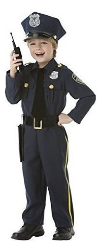 Oficial De Policia De 5 Piezas Traje De Nios Conjunto Tama