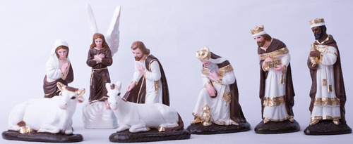 Nacimiento 40cm Tono Chocolate