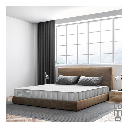 Colchon Individual Memory 18cm Premium 7 Capas Transpirable