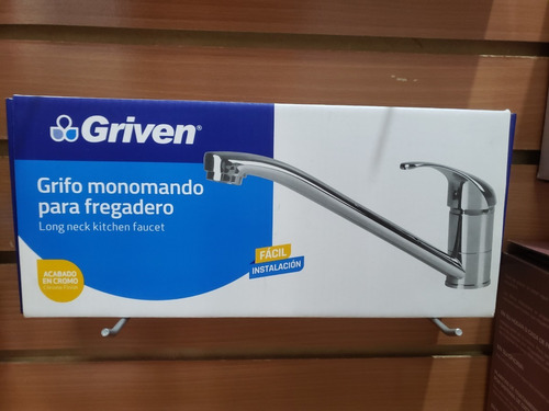 Imagen 3 de 3 de Griferia Llave Fregadero Monomando Marca Griven