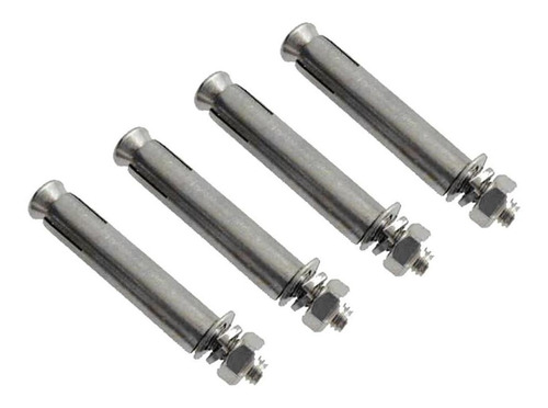 4pcs Set De Tornillo De Fijación De Extensión De Ancla De