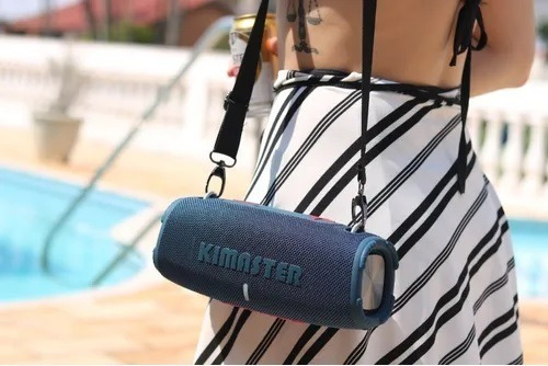 Imagem 3 de 3 de Caixa De Som Kimaster Bass 470 20w Ipx6 Resistente Á Água